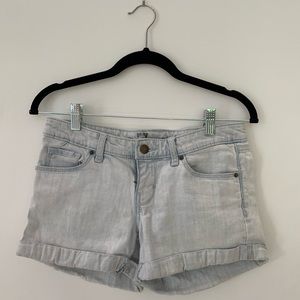 Light Wash Jean Shorts